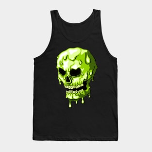 Radioactive Melting Skull Tank Top